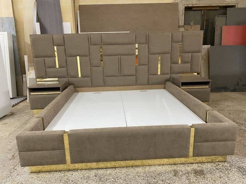 king size bed/ beds/ bed set/ poshish Bed 0