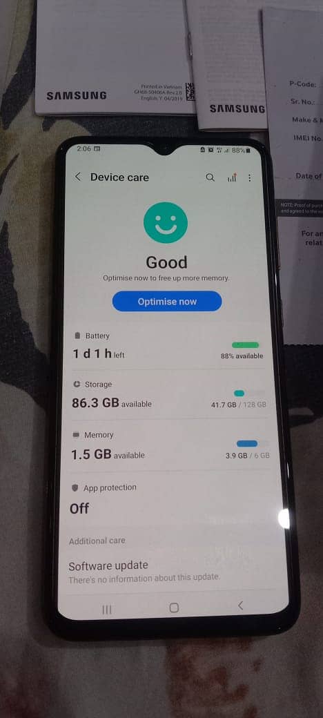 Samsung A70 pta approved 0