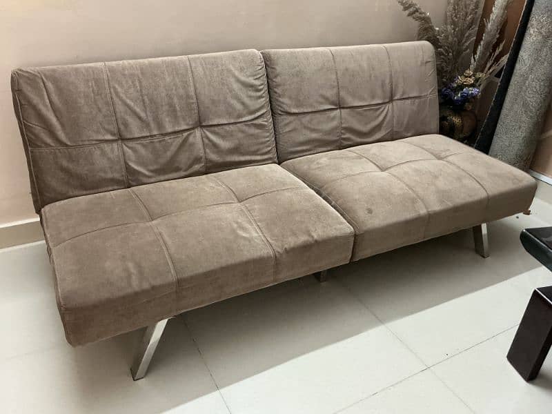 Sofa Cum Bed (Purchased from i home saudi Arabia) Available Pair 2Pcs 3