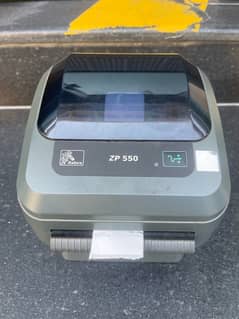 Zebra ZP 550 Label Thermal Printer USB With Power Supply