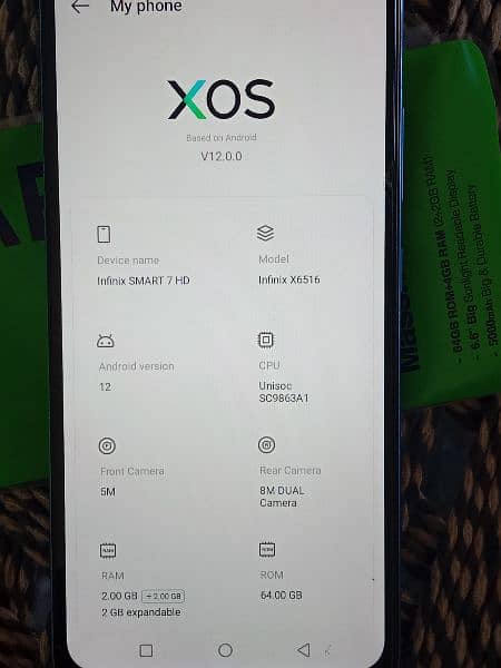 Infinix smart 7 Hd for sale 6