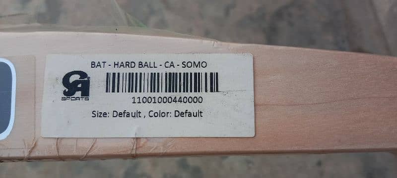 CA SOMO - English Willow Hard Ball Bat 2