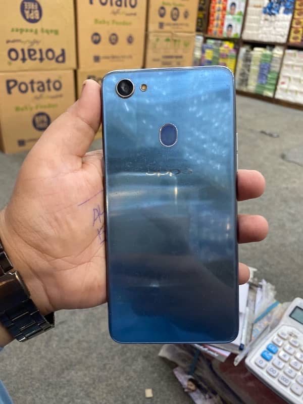 oppo f7 blue color 0