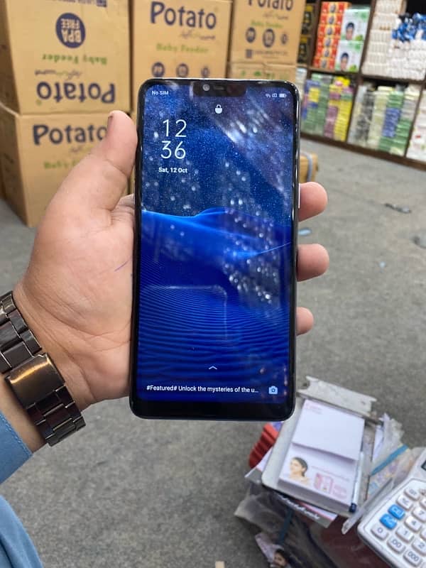 oppo f7 blue color 2