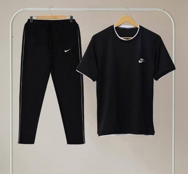 2pc Main's ployster plain track suit 0