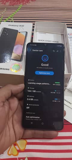 Samsung A32 pta approved with box