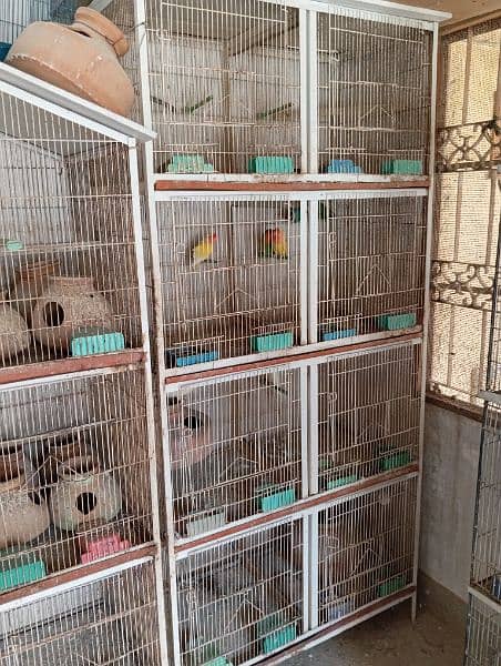 Birds Cages for sell total 4 cages 2