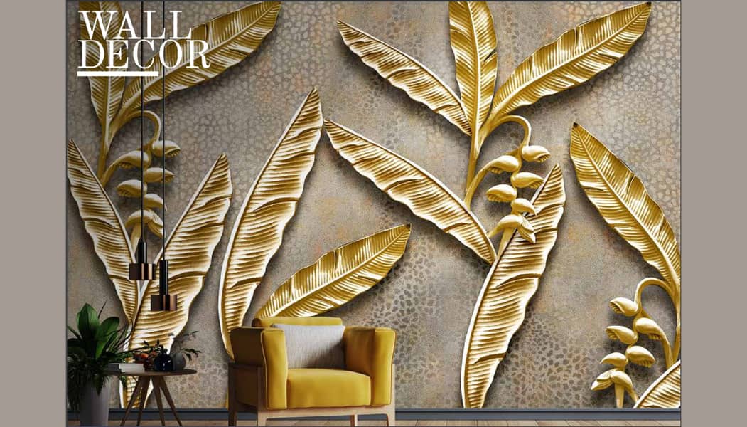 3D Stylish Wall Art, 3D Flex Canvas Wallpaper 3