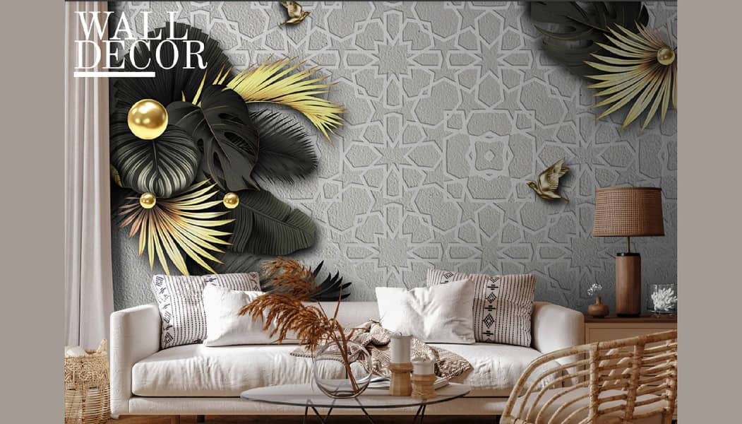 3D Stylish Wall Art, 3D Flex Canvas Wallpaper 6