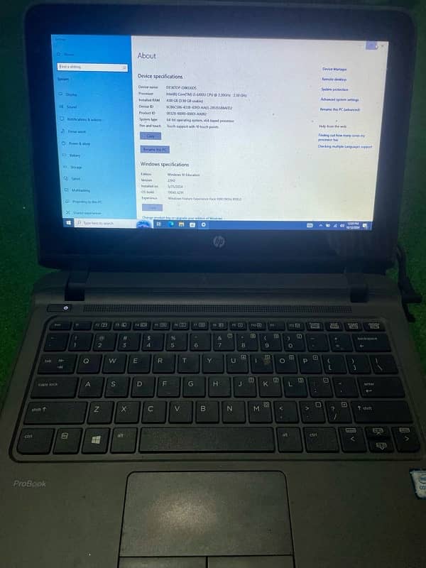 HP Probook 11-G2 11.6" 4