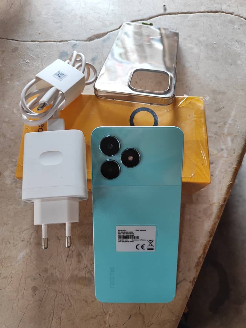 realme c51 4/64  complete box 10/10 condition full warnty 3