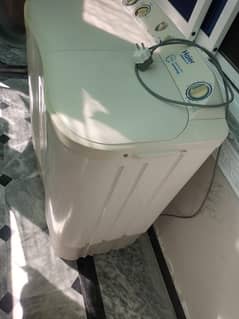 Haier Washing + Dryer Machine Available for Sale in Reasonable Price.