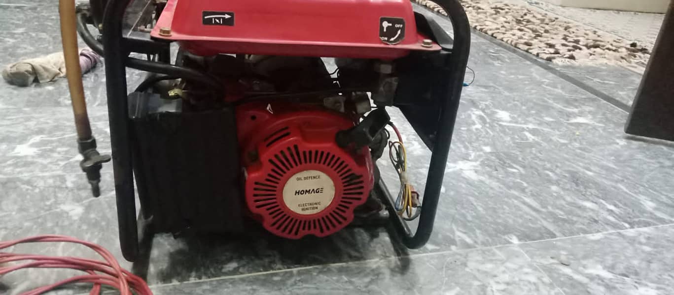 HOMAGE 1 KVA SLEF START GENERATOR LIKE NEW (R. S 38000/=) 03222172385 1