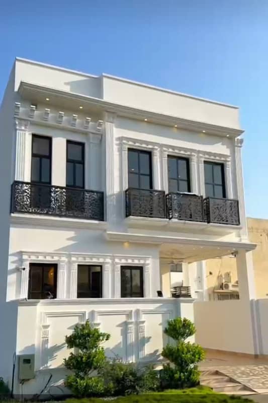 5 Marla Brand new Luxury Beautiful House in reasonable price . solid construction Double Unit 13