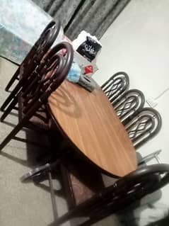 6 seater dining table