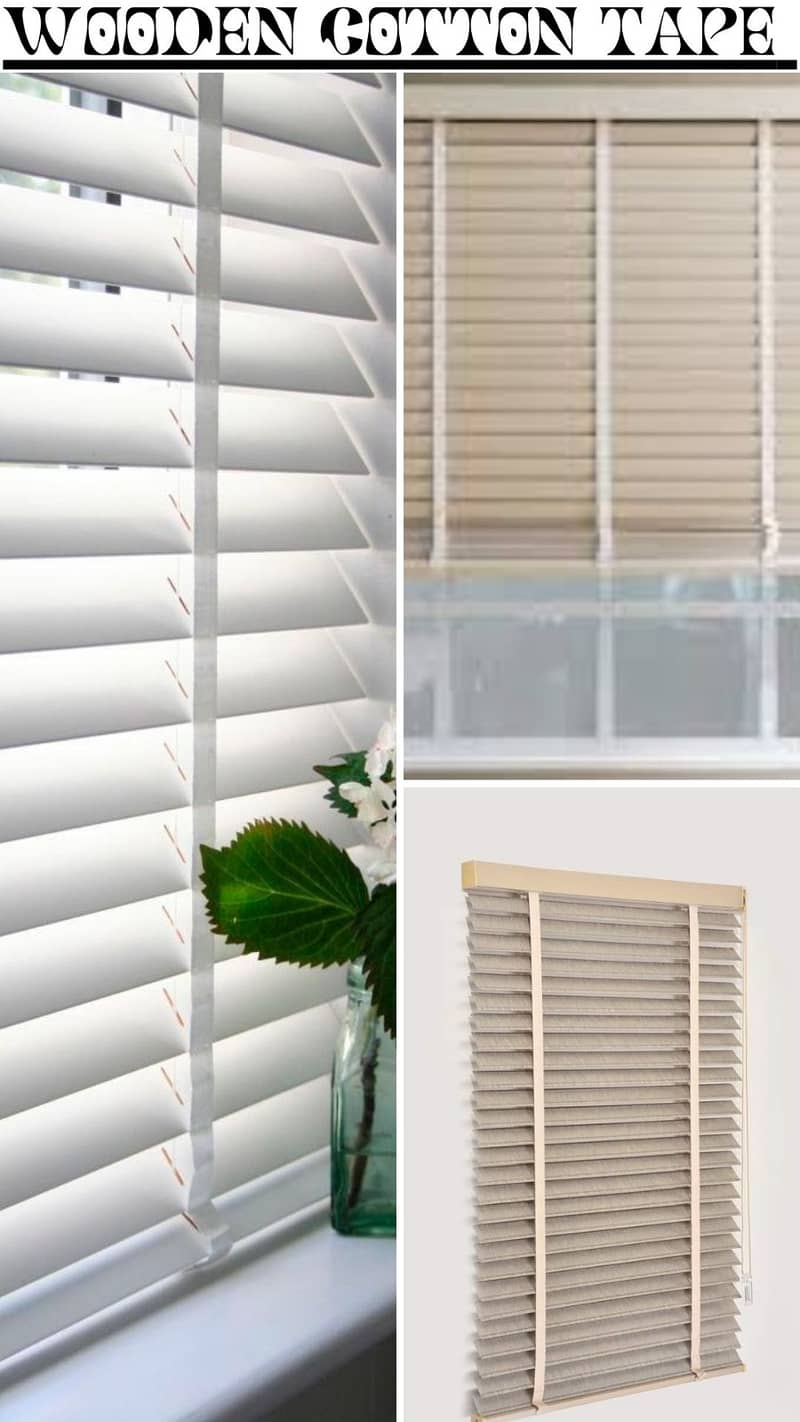 Window Blinds / Roller Blinds / Wallpaper / Vinyl / Wooden Floor/Grass 5