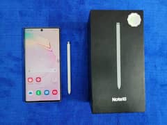 Samsung note 10 PTA Approved 03409540439Watsapp