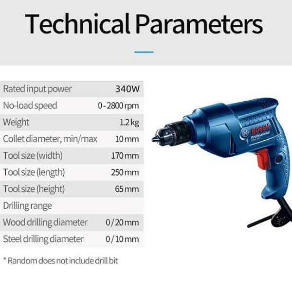 GBM 340  HEAVY  WORK  DRILL 2