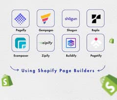 No Code Shopify website builder using pagebuilders