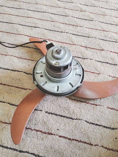 12v DC motor with fan, 2