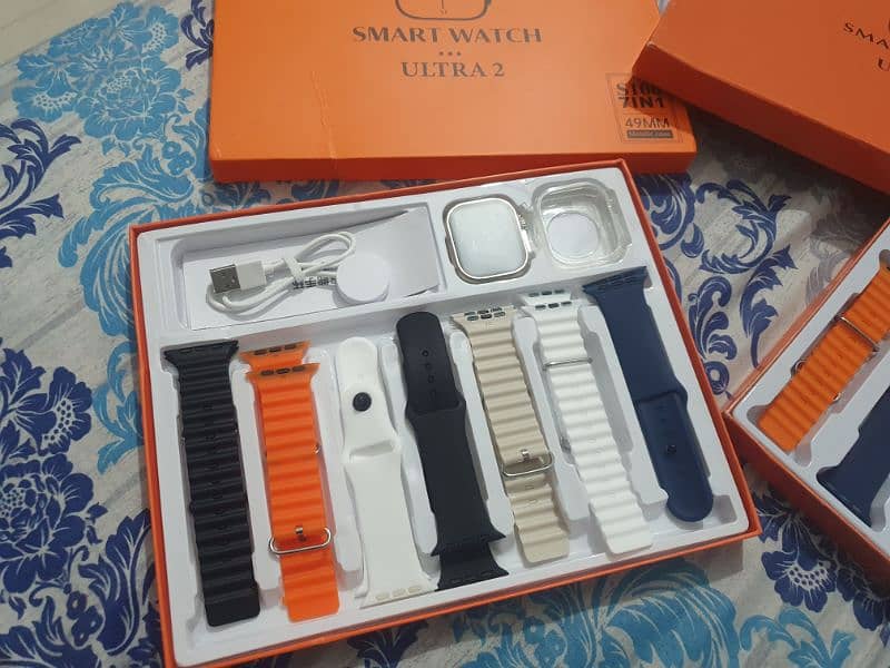 Ultra watch with 7 straps and cover 2