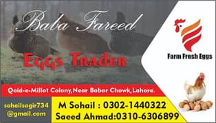 Baba Fareed Egg Traders Hole sail Rate par dastiyab hai