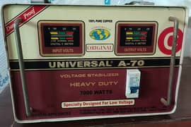 Brand New Universal Stabilizer A70 (7000 watt) - works on 100V Input 0