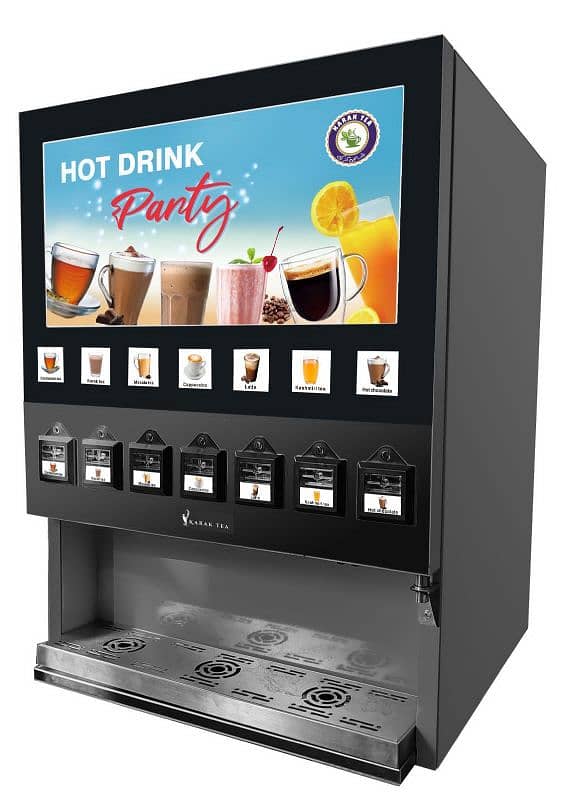 Tea coffee vending machine/Coffee vending machine/New 6 month warrenty 12