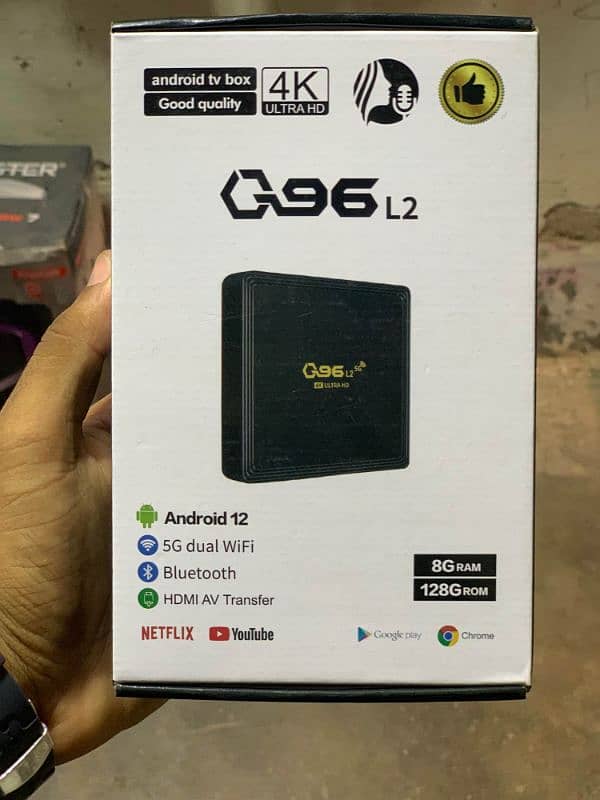 Q96 L2 ANDROID TV BOX 8GB / 128GB LATEST ANDROID BOX 2