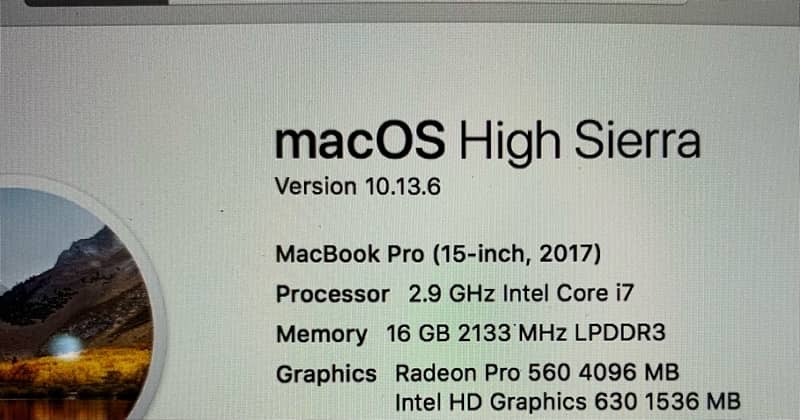 Macbook pro 2017 15 inch dedicated graphics 3