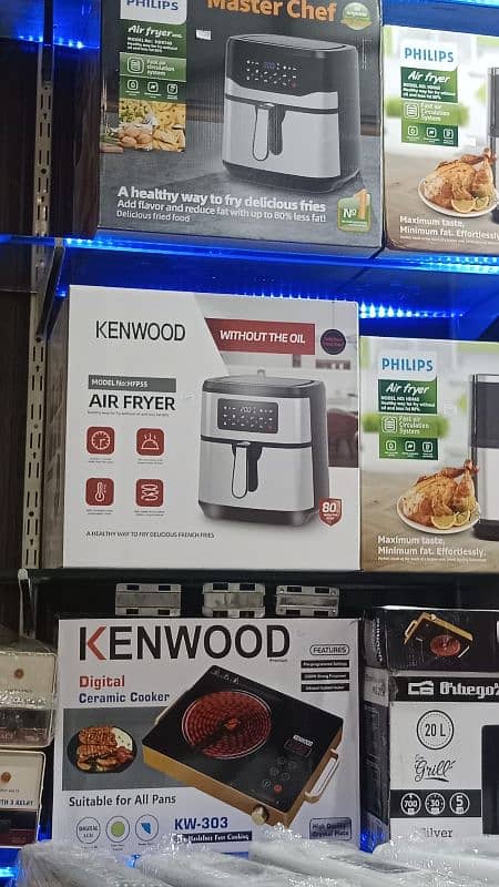 Philips , Kenwood, Panasonic Air fryer fresh stock available 3