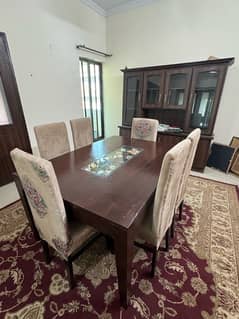 Wooden Dining table(6seater)