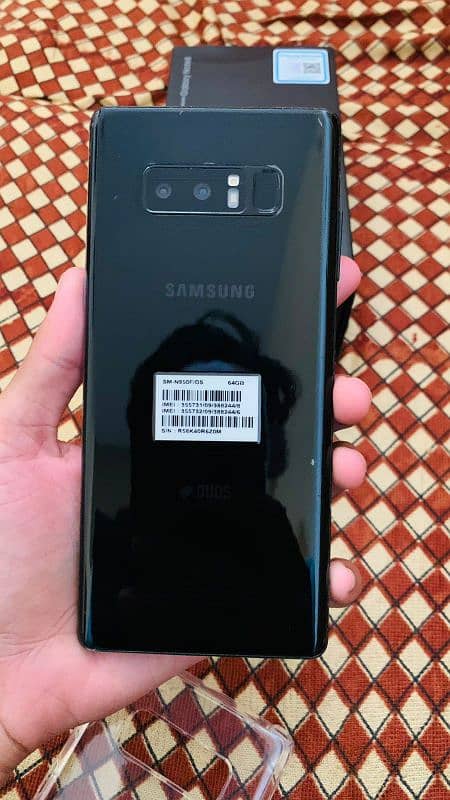 urgent sell samsung Galaxy Note 8 pta official approve 03101096469 2