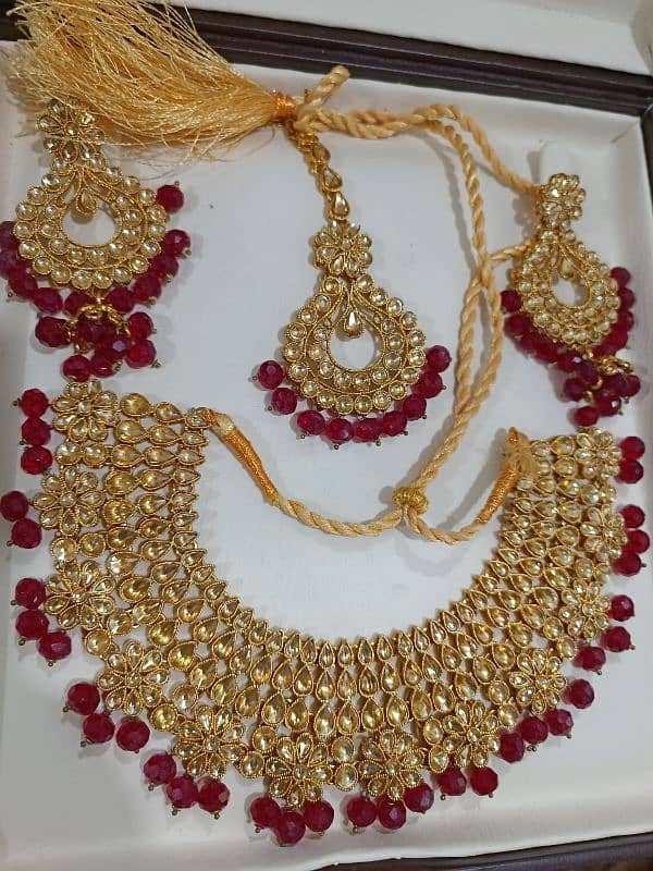 Jewelry Set Just 1 time Used 0