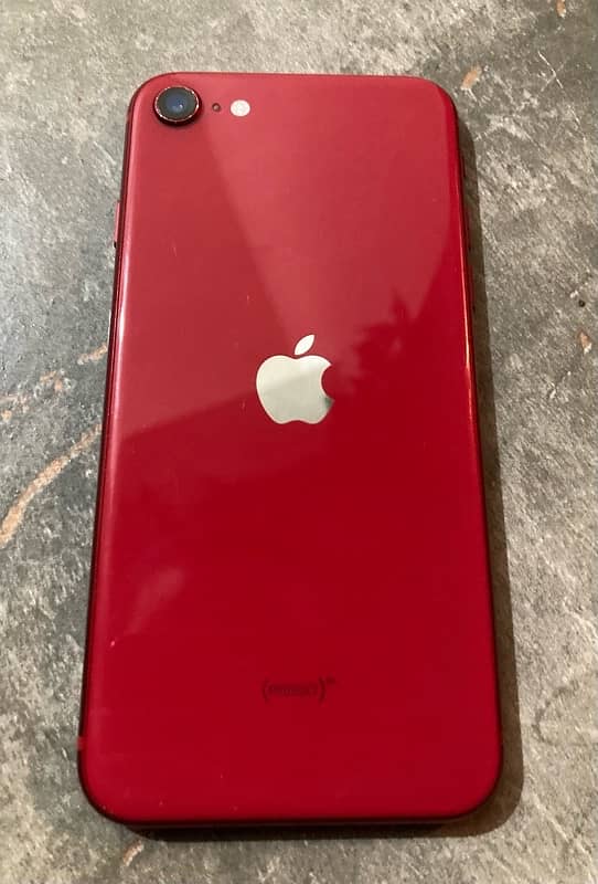 iPhone SE Red 256gb FU Battery 87% 2