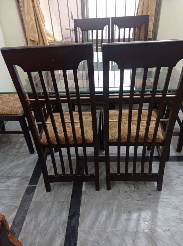 dinning table with 6 chairs 3