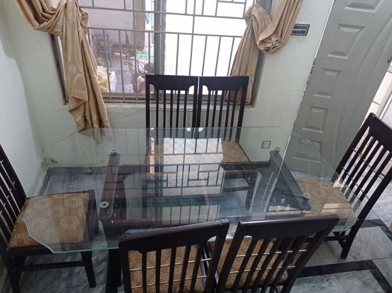 dinning table with 6 chairs 5