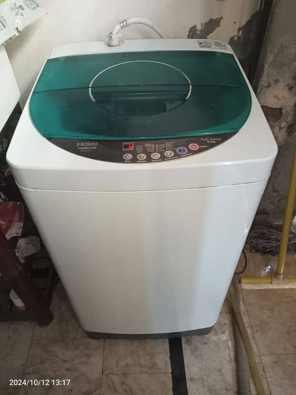 Haier Fully Automatic Washing Machine totally Genuine 0