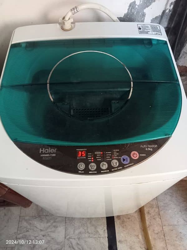 Haier Fully Automatic Washing Machine totally Genuine 4