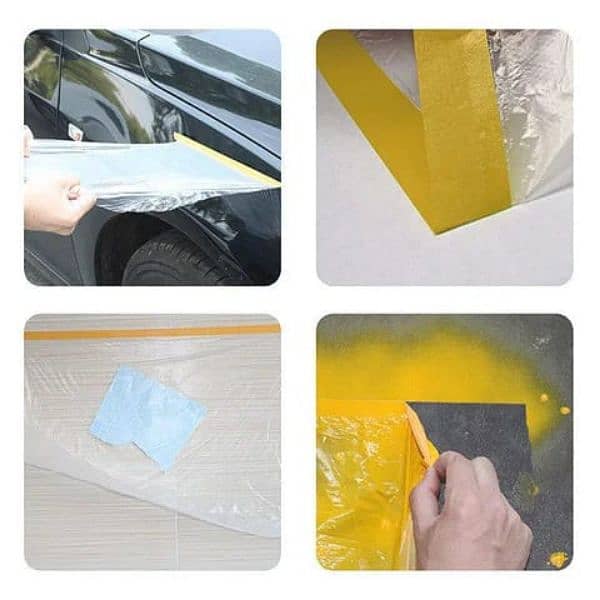 Masking Film for Paint Protection 3