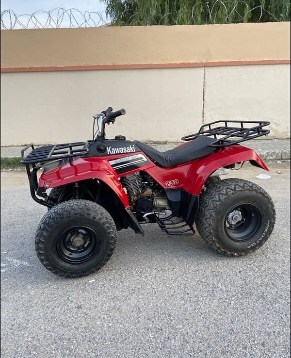 Kawasaki bayou 250cc atv 2