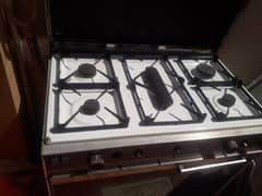 5 burners with oven stove for sale used and gud condition 0