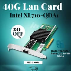 Lan Card | Intel XL710-QDA1 | 40 Gigabit Ethernet | New (With Box)