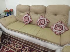 5 seater leather sofa set 0