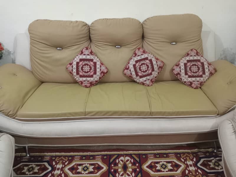 5 seater leather sofa set 3