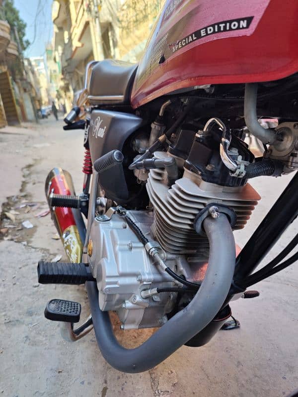 Honda 125 Lush Push Condition urgent sale 4