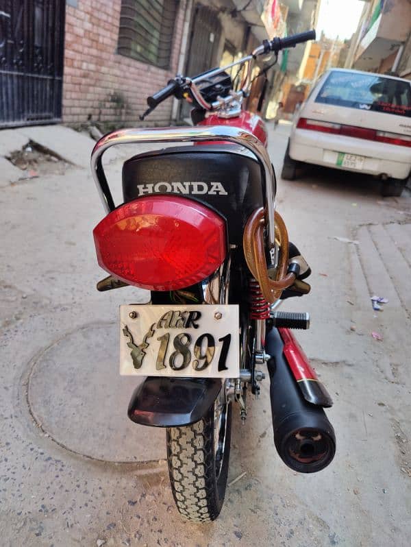 Honda 125 Lush Push Condition urgent sale 9