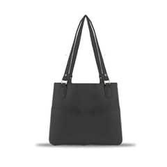 BagX_Fable black  PU leather Totebag black 0