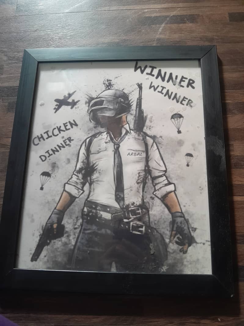 Chicken dinner wall hanging 0