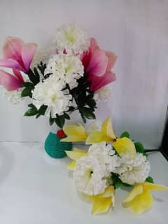 artificial flowers and plants